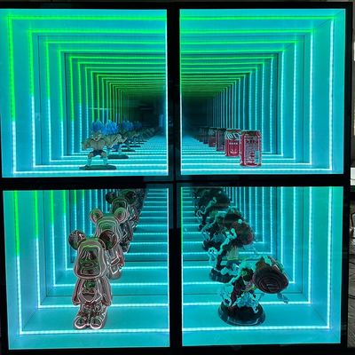 Anpassbar Rot Weiß Blau Luxus LED Glas Neon für Hochzeitsveranstaltung Dekorationen