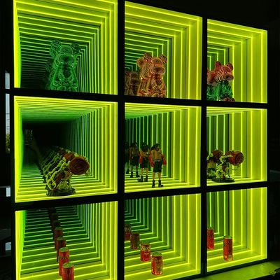 Modegeschäft LED-Licht-Farbwechselbildschirm für intelligente Tunneldekoration