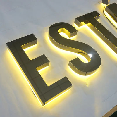 OEM Outlet Acryl Front und Rückseite LED Leuchtzeichen für Werbeanzeigen