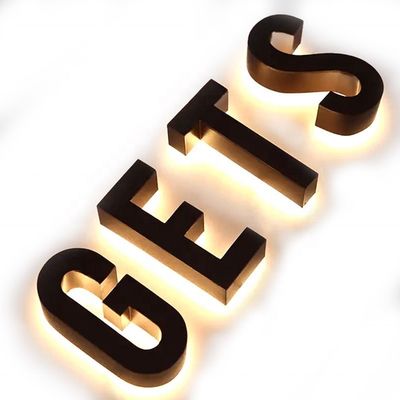LED-Buchstabenleuchten für Werbeanzeigen Anzeige AC110V-240V / DC 12V Adapter