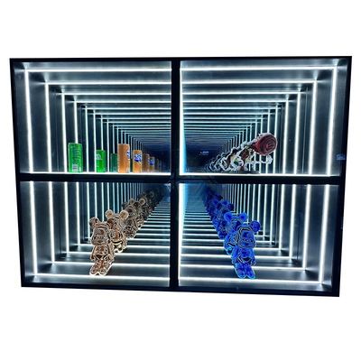 Hochzeitsveranstaltung Dekoration Custom LED Glas Neon mit Spiegel-Display Fall Dekorationen