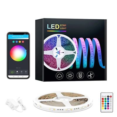 80 Ra 110 lm/w Smart Music LED Streifenlicht mit magischem Farbwechsel und Bluetooth