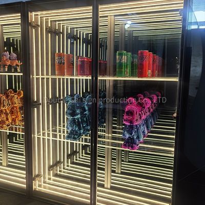 Infinity Abyss Mirror Display Case Anpassbare Farben und angepasste Dickenoptionen