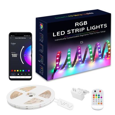 5m 10m 12v 24v Rgbw Smart Home Led Light Strip Lebensdauer 50000 Stunden 2024 Hot Seller