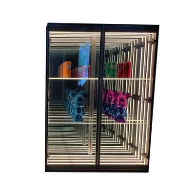High Brightness LED Light Infinite Reflector Display Cabinet für Büro Zuhause Wohnzimmer