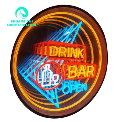 Verwandeln Sie Ihren Raum mit Infinite Mirror 3D Custom Led Neon Sign