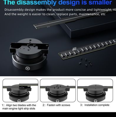 65cm Hightech Holographische Ventilatoren OEM 3D Holographische Anzeige LED Hologrammprojektor
