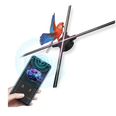 3D-Hologrammventilator mit hohem Kontrastverhältnis 1.692MM und Eingangsspannung 100-240W/AC 50/60HZ