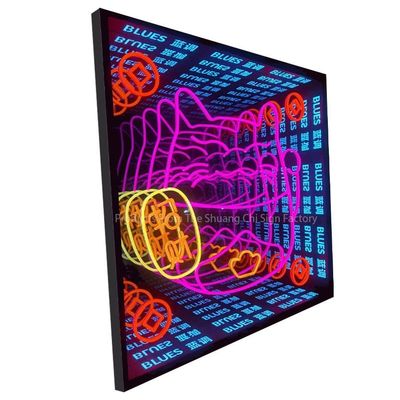 Neon Abyss Spiegel Perfektes Brennpunkt Custom Neon Infinity Spiegel mit Dimmer Unterstützung