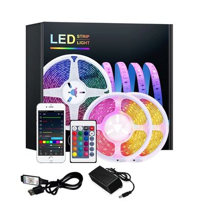 Innenarchitektur 5m 10m RGB LED Streifenleuchten mit IR-Steuerung und wasserdichtem SMD 5050
