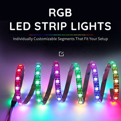 Wasserdicht 5m 5050 Flexible Machine Usb Magic Color TV Ultra Thin Smart Led Streifenlicht