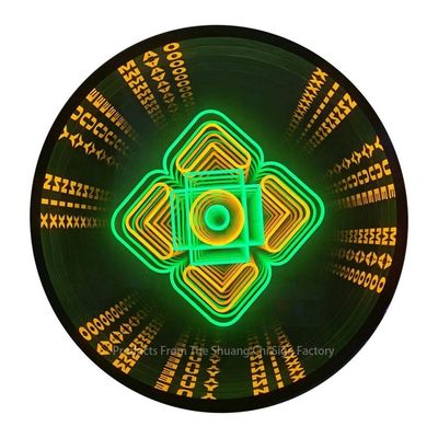 Verwandeln Sie Ihren Raum mit dem künstlerischen Touch von Neon-Abgrundspiegeln und LED-Neon-Schildern