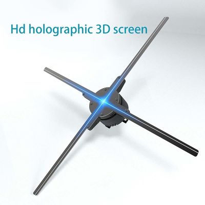 3D-Holographischer Display-Ventilator mit LED 24 Stunden Reaktionszeit und 176° Blickwinkel
