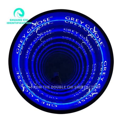 Verbessern Sie Ihren Raum mit dem enthüllten Installationsverfahren des Neon Abyss Mirror