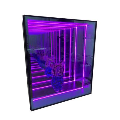 Gute angepasste Wandelton-Licht-Abgrund-Spiegel-Display-Schrank für Innen- und Außen