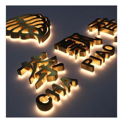 Adapter-Stromversorgung angepasste LED-Backlight aus Edelstahl