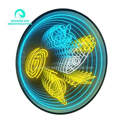 Transformieren Sie Ihr Dekor mit Neon Abyss Spiegel Trends und Wandschrauben Fix Installation