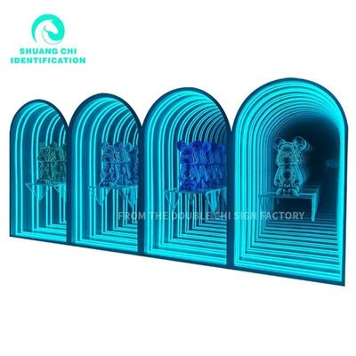 Transformieren Sie Ihr Dekor mit Neon Abyss Spiegel Trends und Wandschrauben Fix Installation