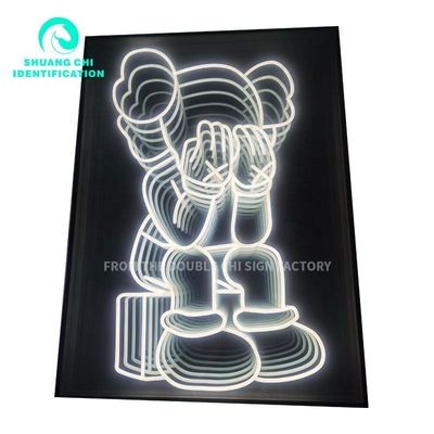 Transformieren Sie Ihr Dekor mit Neon Abyss Spiegel Trends und Wandschrauben Fix Installation