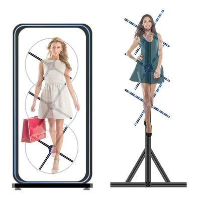 Verbessern Sie Ihr Werbe-Spiel mit Eingangsspannung 100-240W/AC 50/60HZ Holographie-Ventilatoren