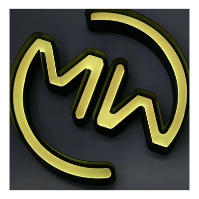 Außenschild 3d Beleuchtete LED-Leuchte Led-Acryl Leuchtkräfte mit individueller Farbe
