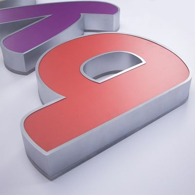 Außenschild 3d Beleuchtete LED-Leuchte Led-Acryl Leuchtkräfte mit individueller Farbe