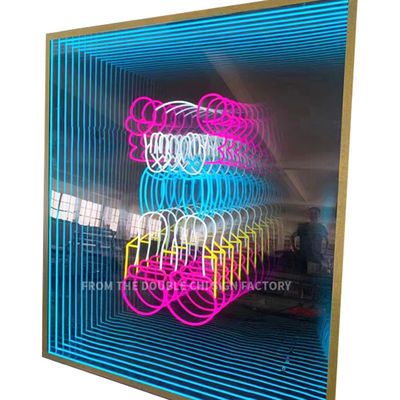 3D Magic Multicolor Tausend Schicht Abyssal Neon Spiegel Unendlichkeit Ja Unterstützung Dimmer 1