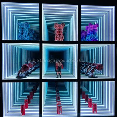 Modetrends Explosion Spielzeugfiguren Schmuck Lego Abyss Infinity Spiegel Display Cases