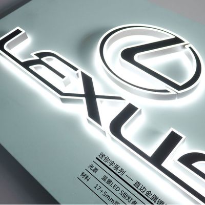 Hochhelligkeit LED Licht Edelstahl Briefe Elektronische Zeichen Leuchtkraft