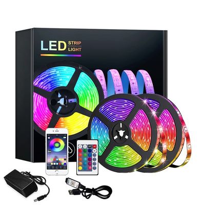 5050 RGB Hintergrundleuchten 2M Hintergrundleuchten 5V USB TV LED Streifen für TV Hintergrundleuchten Lebensdauer 50000 Stunden