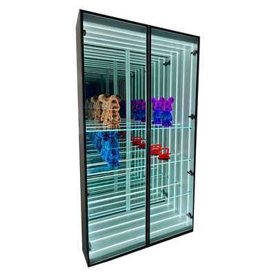 Maßgeschneiderte Größe Mode Trends Abyss Spiegel Anzeigehäuse für Brot und Tabak Modelle