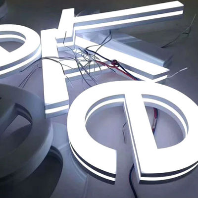 Leuchtende Zeichen LED-Buchstabenleuchten für Innen- und Außenwerbeanzeigen