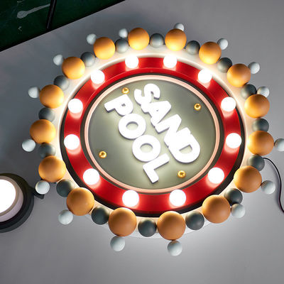 Leuchtende Zeichen LED-Buchstaben Lichter Wandschild für Innen-Außenwerbeanzeige