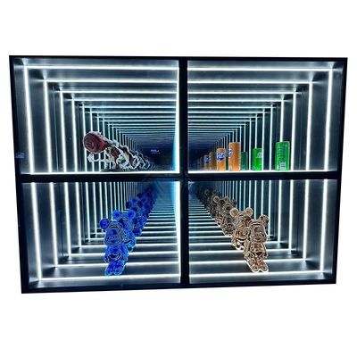 Magische Spiegel-Display-Gehäuse mit individueller Dicke und LED-Lichtvorrichtung