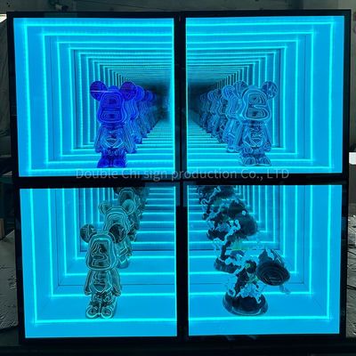 Magische Spiegel-Display-Gehäuse mit individueller Dicke und LED-Lichtvorrichtung