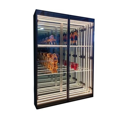 Sehenswert hohe Helligkeit LED-Lichtglas-Display für Wein und Bier-Display