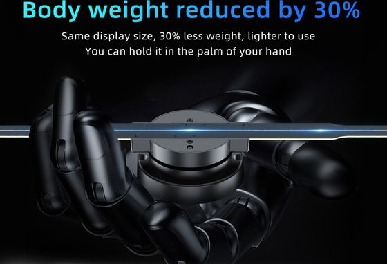 Innovatives 3D-Holographisches LED-Display mit Eingangsspannung 100-240W/AC 50/60HZ