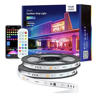 12V IR-Steuerung Innenarchitektur 5m Wohnraum Bluetooth SMD 5050 RGB LED Streifenleuchten