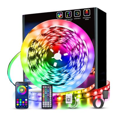 50000 Arbeitsstunden Lebensdauer Wasserdichtes RGB Streifenlicht mit 110lm Leuchtstoff