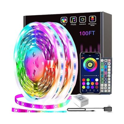 12V 10mmPCB Magic LED Strip 60LEDS/M IC WS2811 5050RGB IP20 50000 Arbeitszeit CRI 80