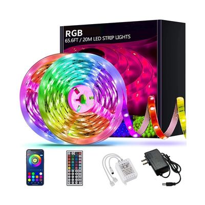 5mm 8mm 10mm 12mm PCB Breite Smart Wifi RGB LED Streifenleuchten 50000 Stunden Lebensdauer