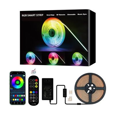 Hotelbeleuchtungslösung Rgbic LED-Streifen mit 30/60/90/120/144 LEDs und Smart WIFI RGB APP