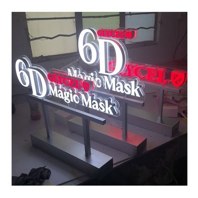 Custom LED Alphabet Letter Signs Doppelseitig beleuchtet für Indoor Outdoor Display