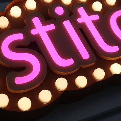 Custom LED Alphabet Letter Signs Doppelseitig beleuchtet für Indoor Outdoor Display