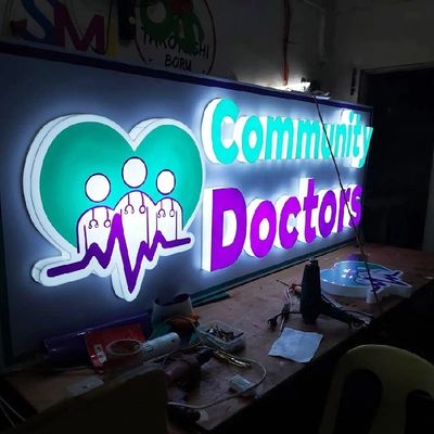 Custom LED Alphabet Letter Signs Doppelseitig beleuchtet für Indoor Outdoor Display