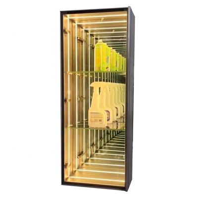 Exklusive anpassbare Infinity Mirror Display Case für die Lego Minifiguren Kollektion