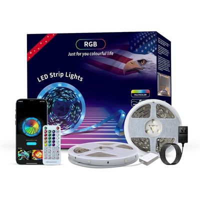 12v Wifi-gesteuerte flexible SMD 5050 2835 RGB LED-Bandleuchte für Ferienbeleuchtung