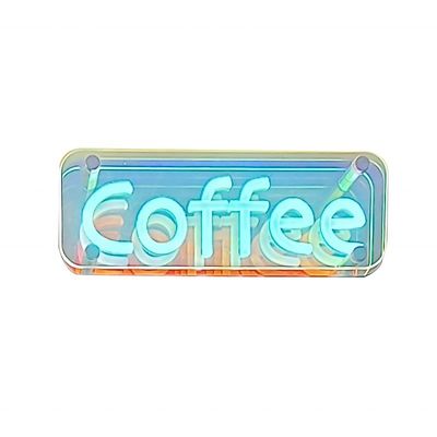 Customisierte LED-Mini-Buchstaben Schillernde Acryl-Abgrundspiegel Personalisierte Beleuchtung