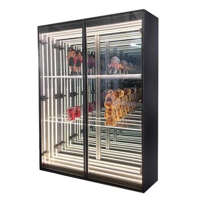 DC12V/AC110-220V Spannung Infinity Mirror Abyss Display Case für Ihre Schaufenster