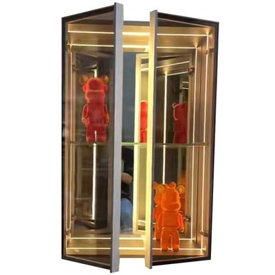 DC12V/AC110-220V Spannung Infinity Mirror Abyss Display Case für Ihre Schaufenster
